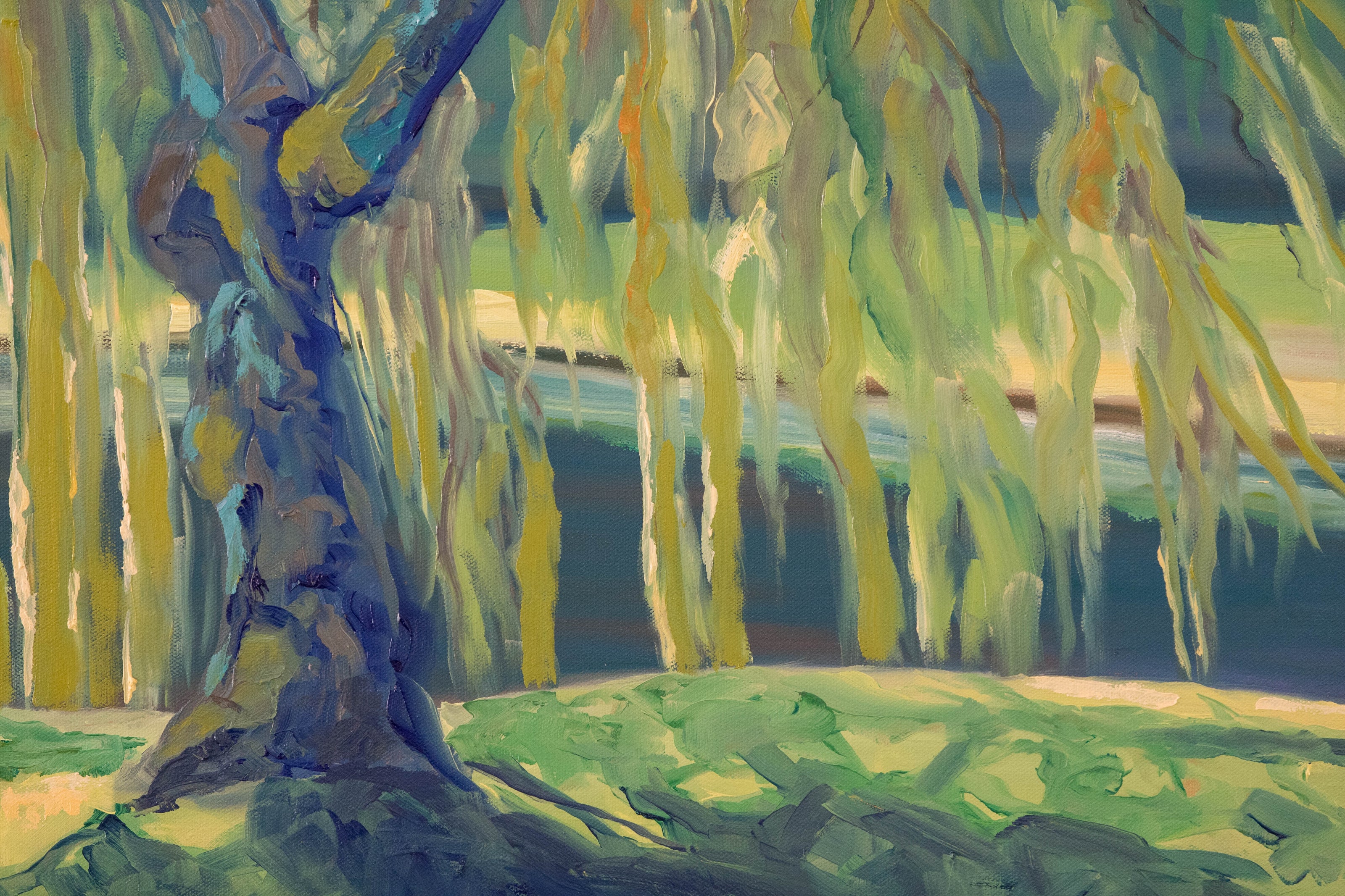 Willow’s Calm | Oil on Canvas | 48