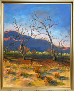 Blue Mountain Shrubs | Oil on Canvas | 16”x20"