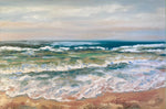 Load image into Gallery viewer, Sea Foam | Oil on Canvas | 36&quot;x24&quot; | Framed
