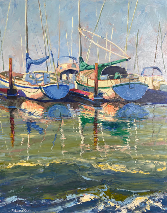 Day's End | Oil on Canvas | 24