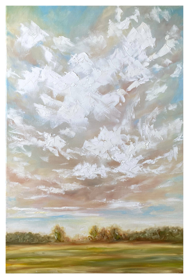 Morning Glory | Oil on Canvas | 24" x 36" - rebeccarobbfineart.com