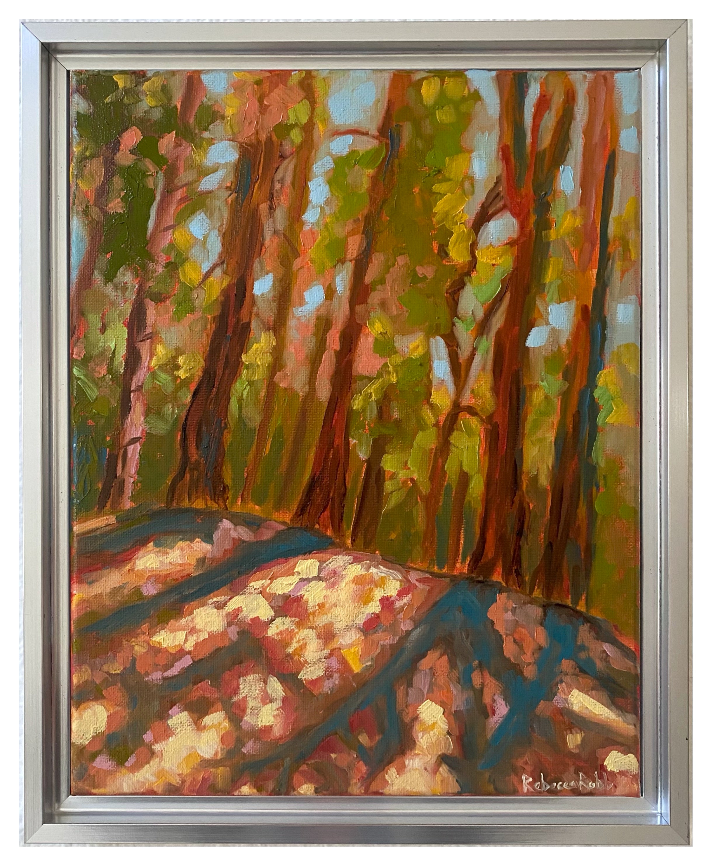 Redwood Blue | Oil on Canvas | 11”x14”| Framed