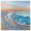 Sorbet Sky | Oil on Canvas | 20”x20” | Framed - rebeccarobbfineart.com
